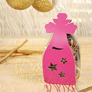 facade deco-sachet-bouteille-fuchsia